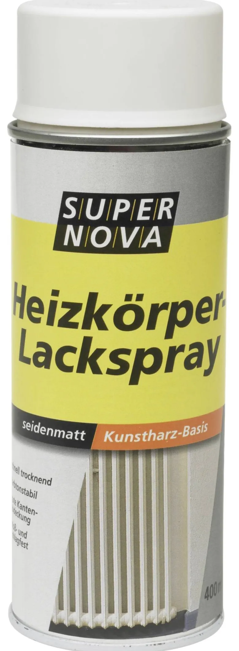 Super-Nova Heizkörperspray weiß seidenmatt ca. 0,4 l