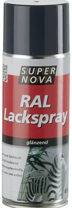 Super-Nova Lackspray anthrazit hochglänzend ca. 0,4 l