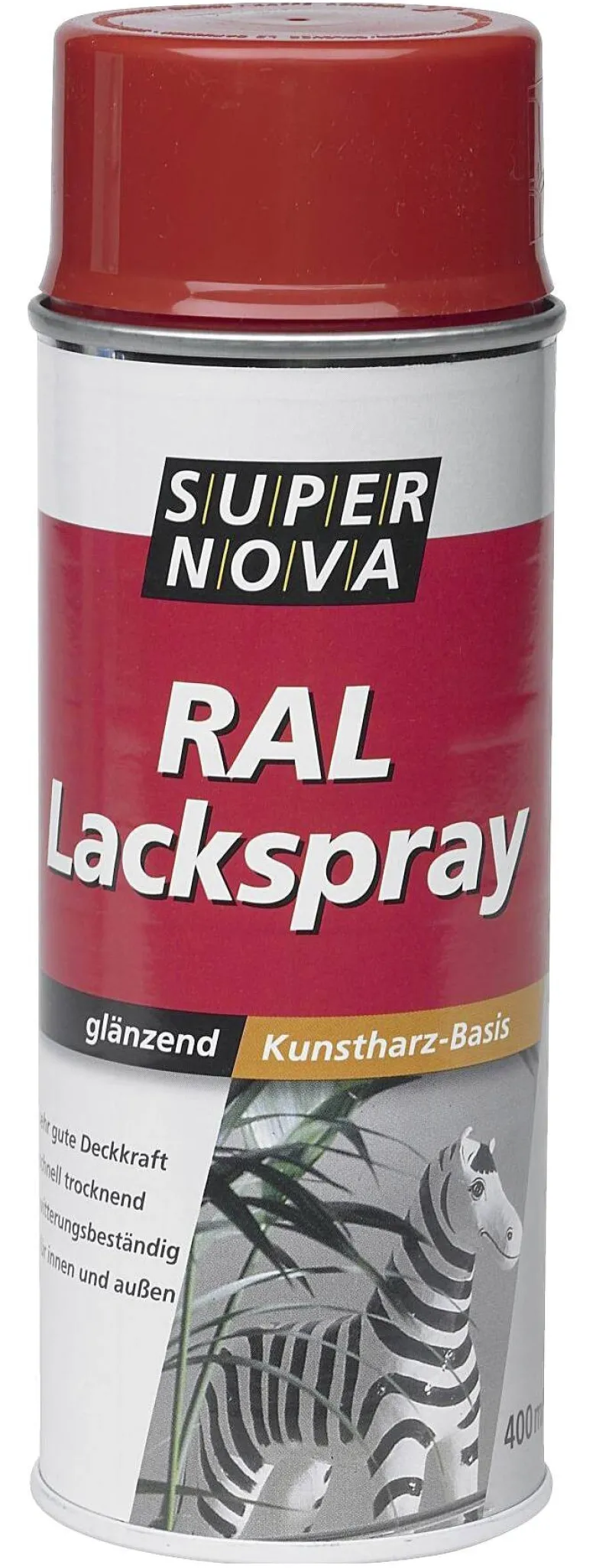Super-Nova Lackspray feuerrot hochglänzend ca. 0,4 l