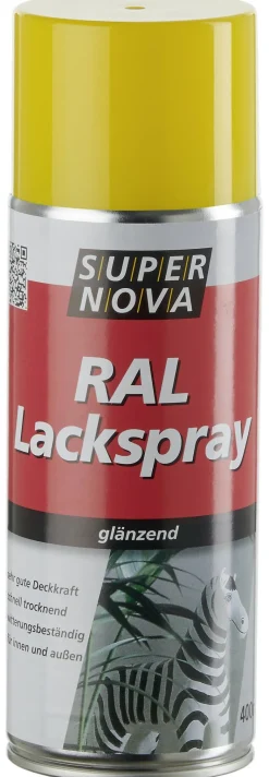 Super-Nova Lackspray rapsgelb hochglänzend ca. 0,4 l