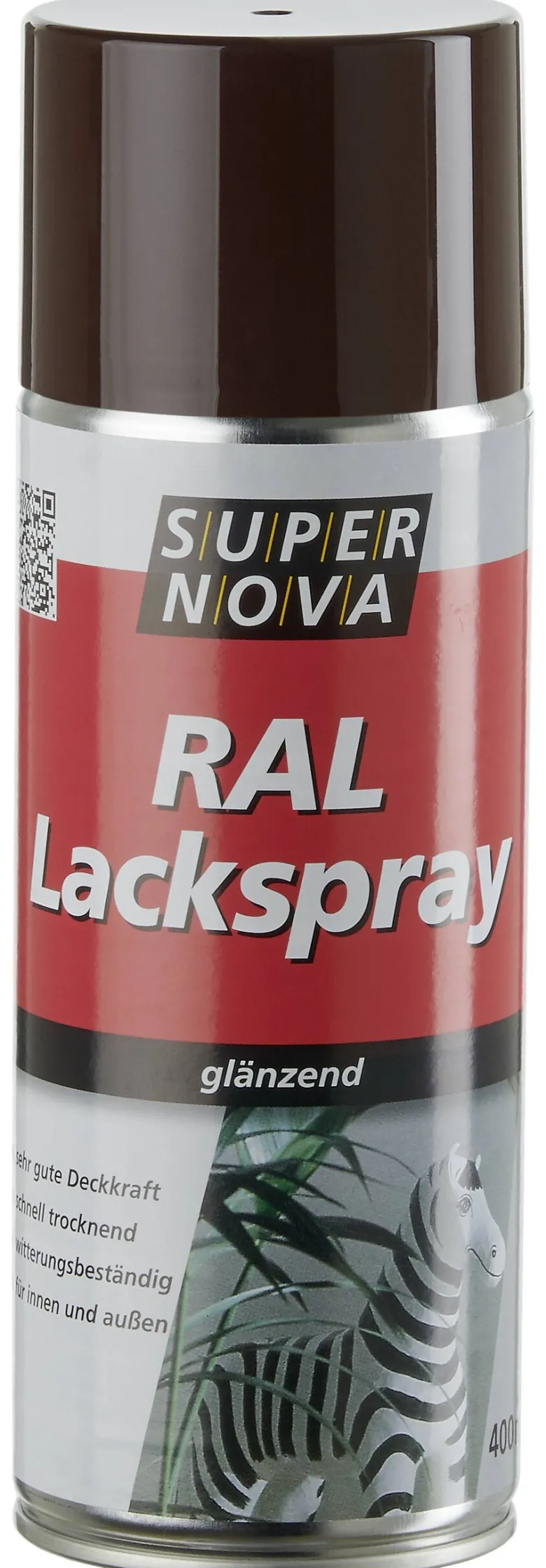 Super-Nova Lackspray schokobraun hochglänzend ca. 0,4 l