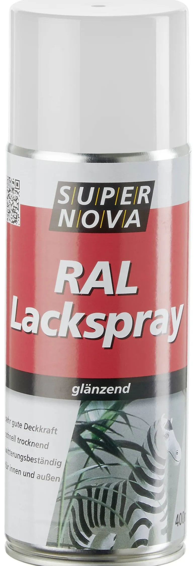 Super-Nova Lackspray weiß hochglänzend ca. 0,4 l