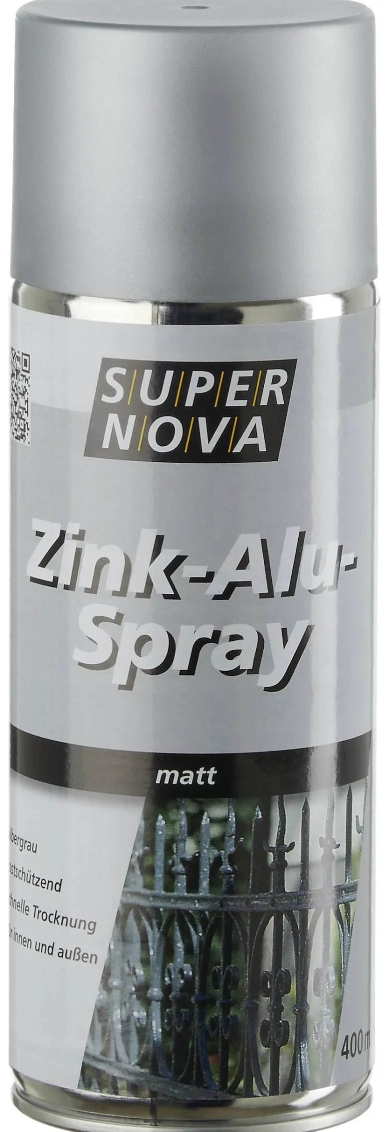 Super-Nova Zink-Alu Spray Alu matt ca. 0,4 l