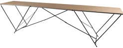 Tapeziertisch B/H/L: ca. 58x76x295 cm