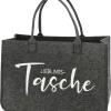 Tasche anthrazit Filz B/H/L: ca. 49x27x34 cm