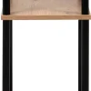 Telefontisch Tobi Eiche Artisan Nachbildung schwarz B/H/T: ca. 34x60x30 cm