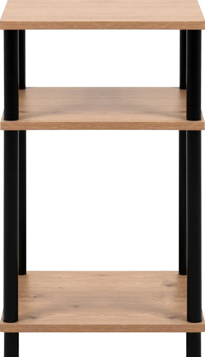 Telefontisch Tobi Eiche Artisan Nachbildung schwarz B/H/T: ca. 34x60x30 cm