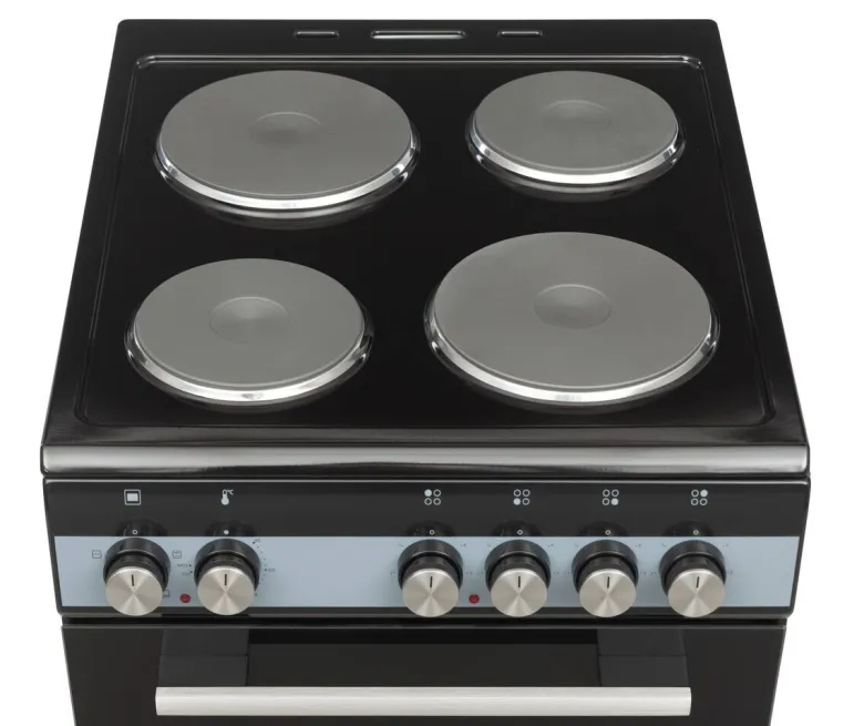 TELEFUNKEN Standherd 50cm mit Massekochfeld TF-FS-5060-H4 schwarz B/H/T: ca. 50x85x60 cm