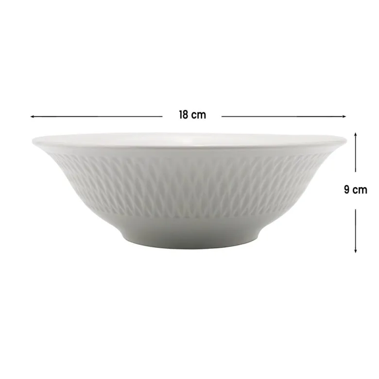 Teller weiß Porzellan D: ca. 18 cm