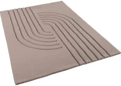 Teppich Alaska dunkelbeige B/L: ca. 160x220 cm