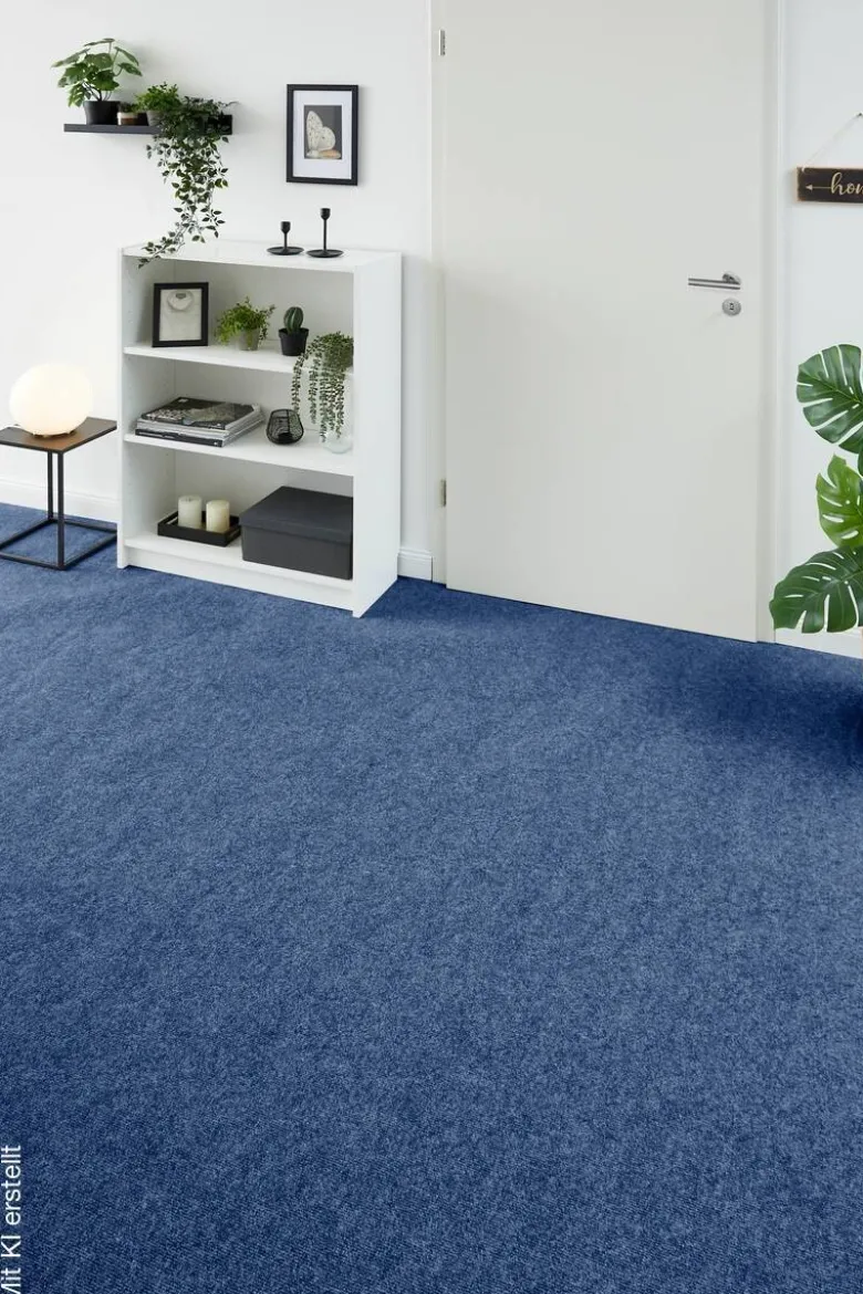 Teppichboden Milo blau B/L: ca. 200x1000 cm pro Stück