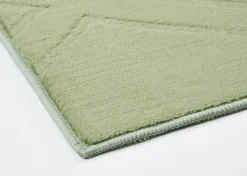 Teppich Monaco dunkelgrün B/L: ca. 80x150 cm