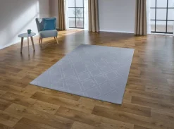Teppich Monaco silber B/L: ca. 160x230 cm