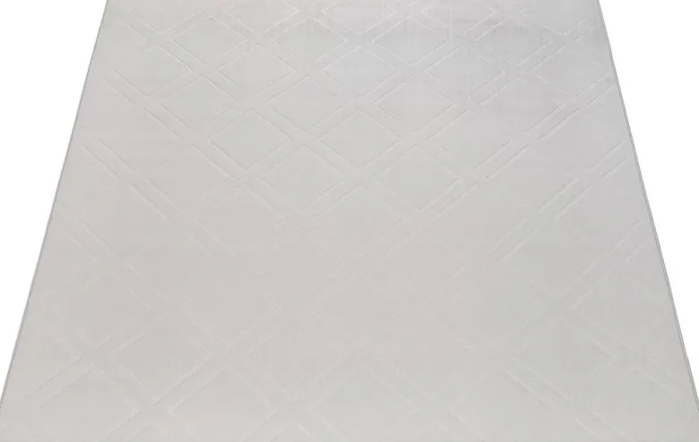 Teppich Monaco silber B/L: ca. 160x230 cm