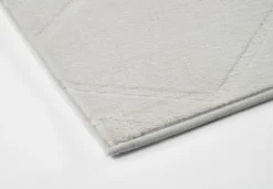 Teppich Monaco silber B/L: ca. 80x150 cm