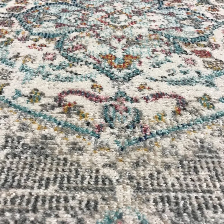 Teppich Salsa grau B/L: ca. 80x150 cm