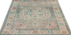 Teppich Salsa grau B/L: ca. 80x150 cm