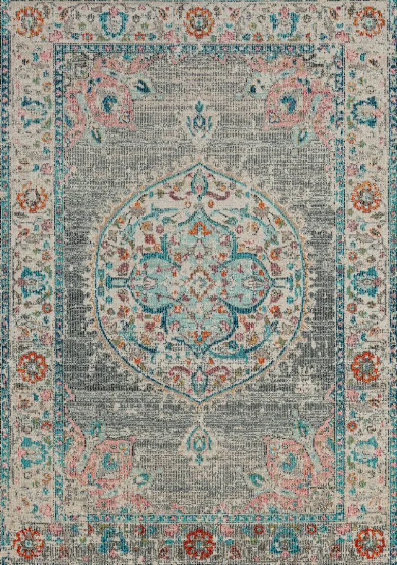 Teppich Salsa grau B/L: ca. 80x150 cm