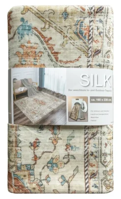 Teppich Silk beige B/L: ca. 160x230 cm