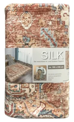 Teppich Silk terra B/L: ca. 240x340 cm