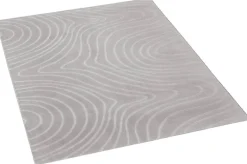 Teppich Stilo grau B/L: ca. 80x150 cm