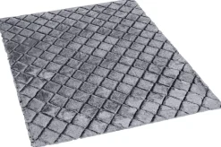Teppich Vichy grau B/L: ca. 160x230 cm