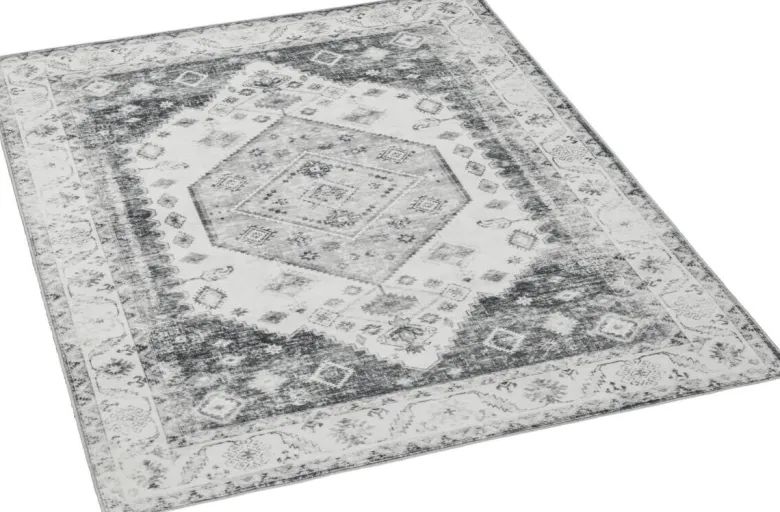 Teppich Vintage grau B/L: ca. 160x220 cm