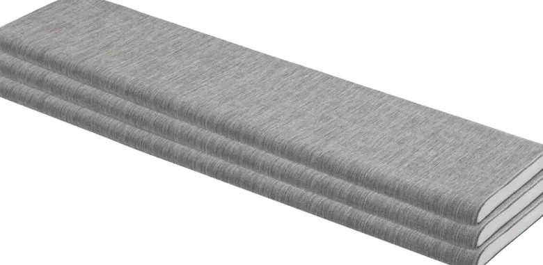 Thermo-/Verdunkelungsstoff grau L: ca. 280 cm