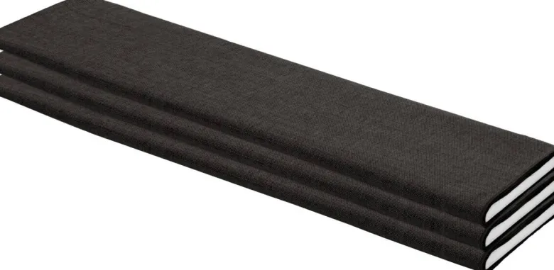 Thermo-/Verdunkelungsstoff schwarz L: ca. 295 cm