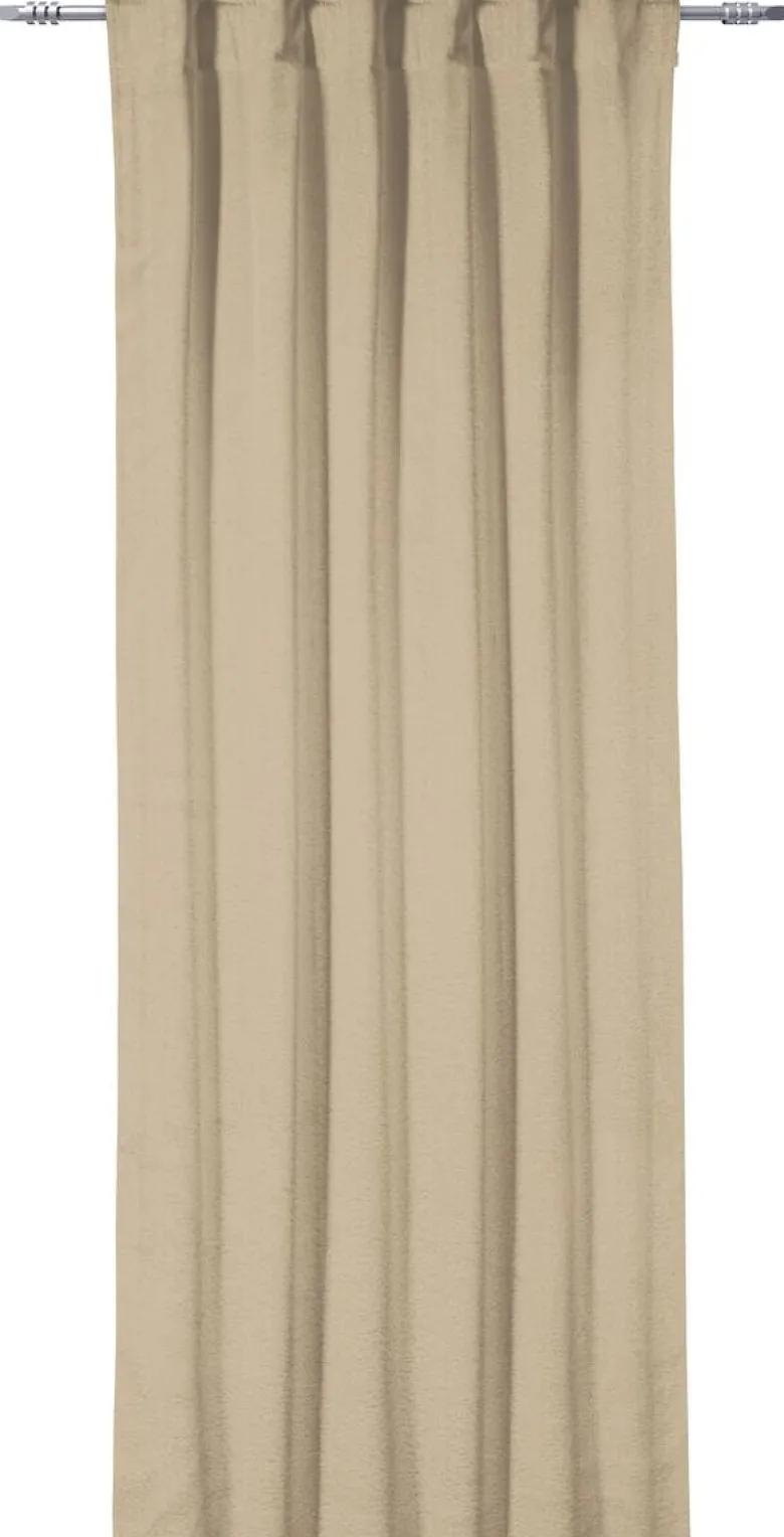 Thermovorhang Boucle sand B/L: ca. 135x245 cm