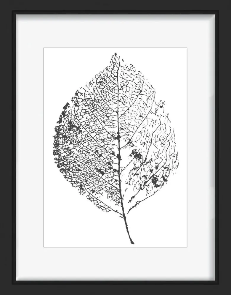 The Wall Bilderrahmen schwarz Holz B/H: ca. 18x24 cm