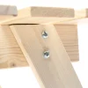 Timbela Kindersitzgarnitur M012 natur Holz B/H/L: ca. 60x50x81 cm