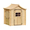 Timbela Kinderspielhaus M550 natur B/H/L: ca. 146x152x112 cm