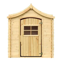 Timbela Kinderspielhaus M550 natur B/H/L: ca. 146x152x112 cm