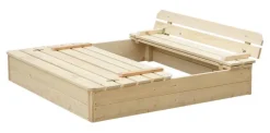 Timbela Sandkasten M062 natur B/H/L: ca. 118x20x122 cm