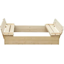 Timbela Sandkasten M062 natur B/H/L: ca. 118x20x122 cm