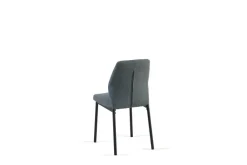 Tischgruppe Alicante schwarz anthrazit Webstoff B/H/T: ca. 120x75x70 cm