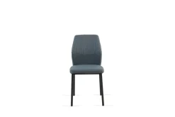 Tischgruppe Alicante schwarz anthrazit Webstoff B/H/T: ca. 120x75x70 cm