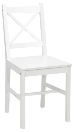 Tischgruppe Hanna weiß Holz B/H/T: ca. 118x73x75 cm