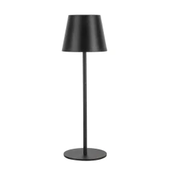 Tischleuchte schwarz H/D: ca. 36x11,5 cm