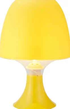 Tischleuchte Sveta gelb Kunststoff H: ca. 24 cm E14 1 Brennstellen