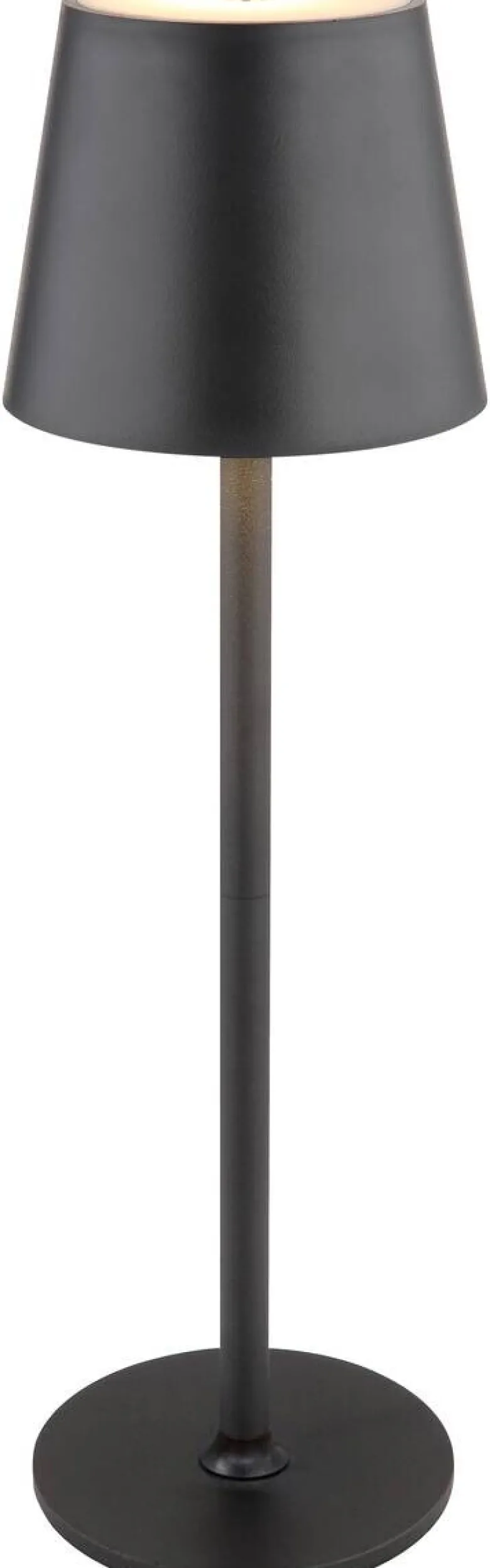 Tischleuchte USB schwarz H/D: ca. 36x11 cm