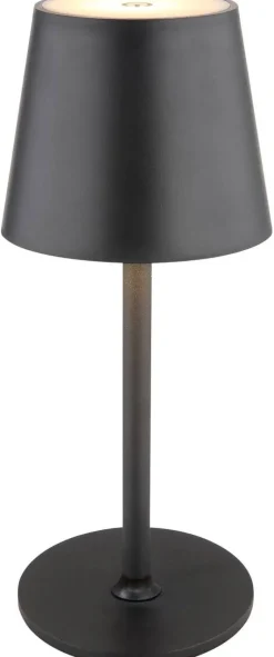 Tischleuchte USB schwarz H/D: ca. 36x11 cm