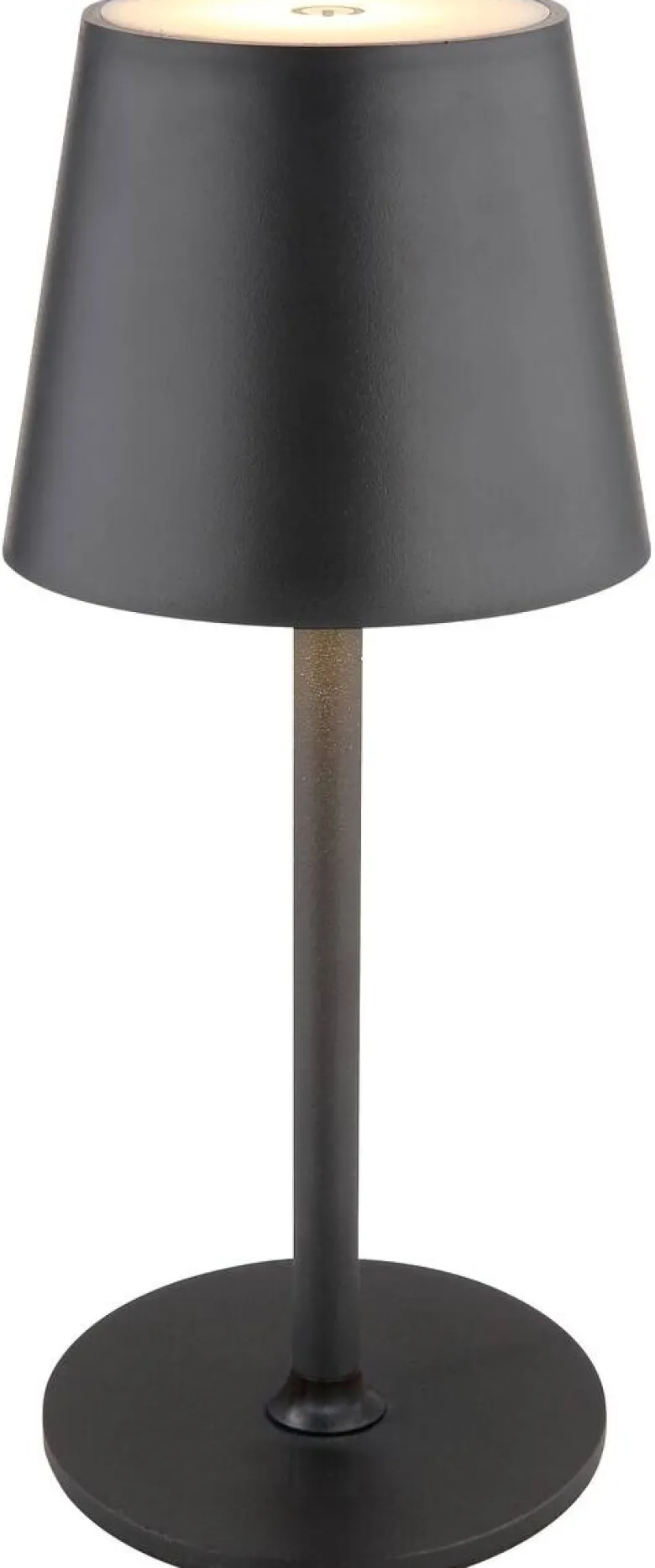 Tischleuchte USB schwarz H/D: ca. 36x11 cm
