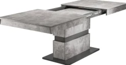 Tisch MATTHEW Beton Optik anthrazit B/H/T: ca. 160x75x90 cm