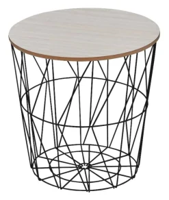 Tisch natur MDF B/H/L: ca. 39x40x39 cm