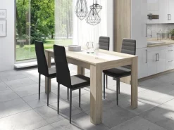 Tisch NORI Eiche Nachbildung B/H/T: ca. 140x75x80 cm