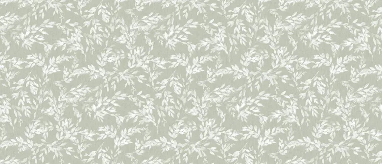 Tischtex Abwaschbarer Tischbelag Blumenranke grün B: ca. 140 cm