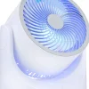 Tischventilator 871125243611 weiß Kunststoff B/H/L: ca. 12x19,5x24 cm