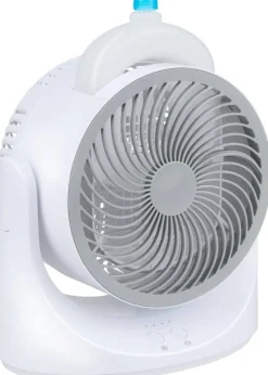 Tischventilator 871125243611 weiß Kunststoff B/H/L: ca. 12x19,5x24 cm